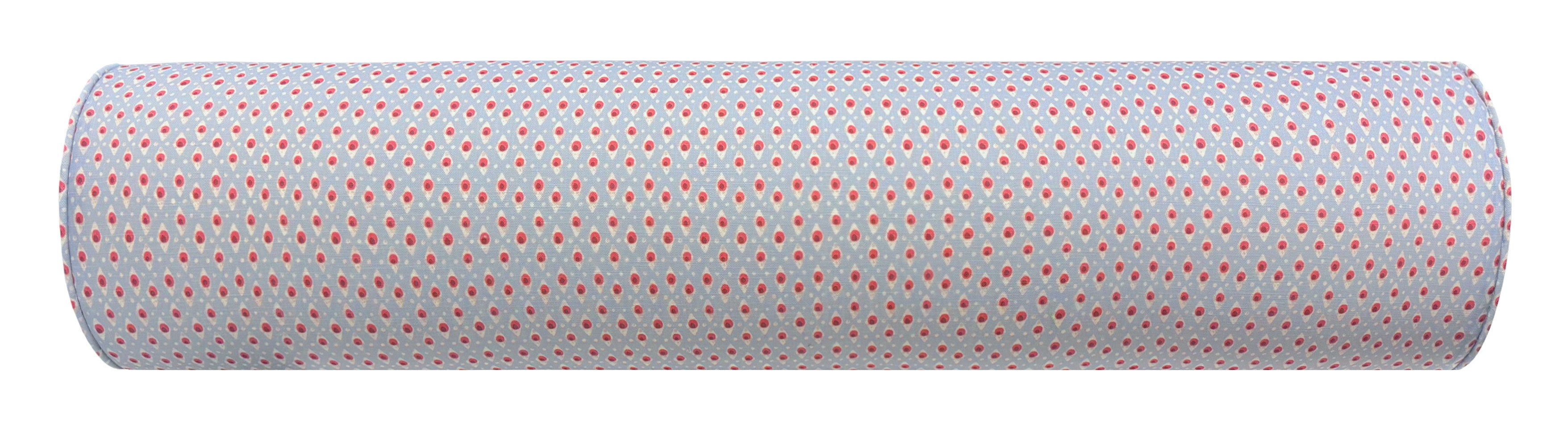 BOLSTER | ELLISTON HOUSE : DELLA DOT // RADISH - TWIN // 9" X 24" - Image 2