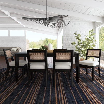 Calion Rectangular 36'' L x 66'' W Dining Set - Image 0