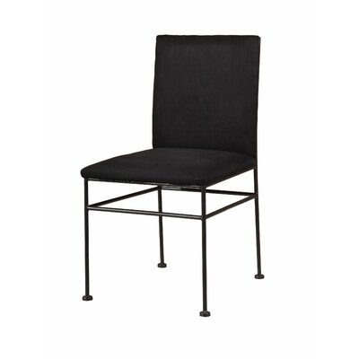 Schroder Upholstered Side Chair in Black - Image 0