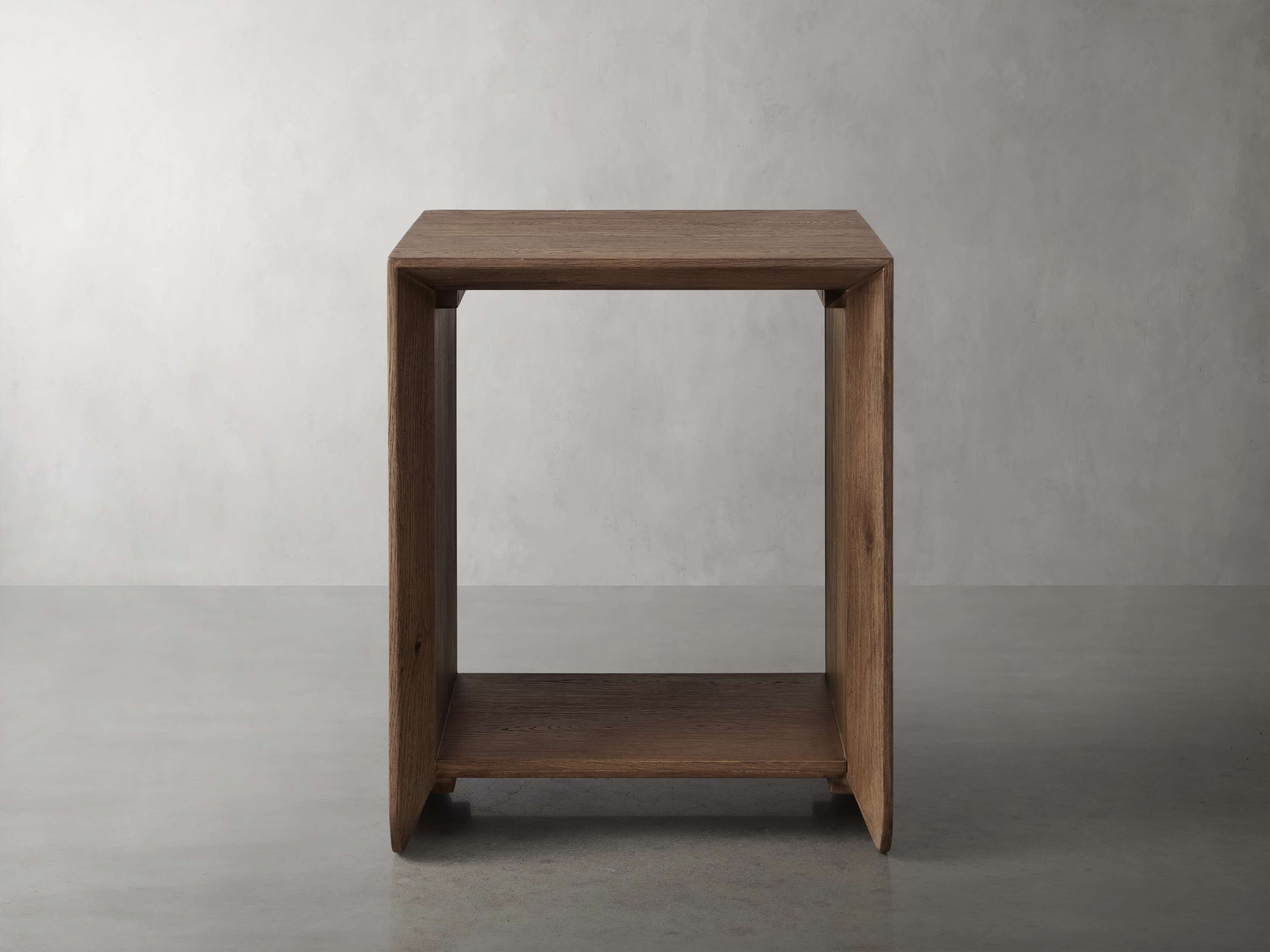 Felton 18" End Table in Wood Brown - Image 0