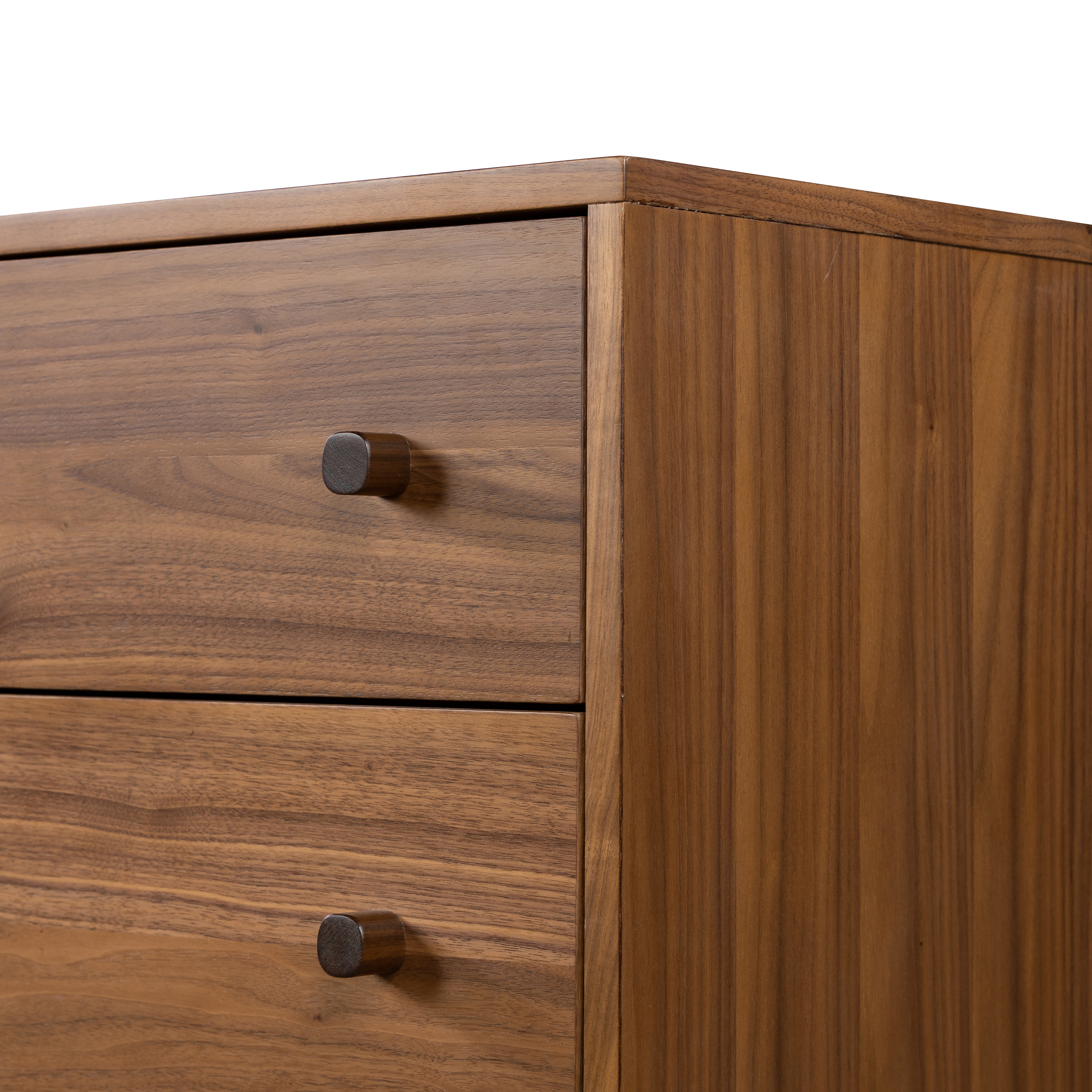 Arturo 6 Drawer Dresser-Natural Walnut - Image 7