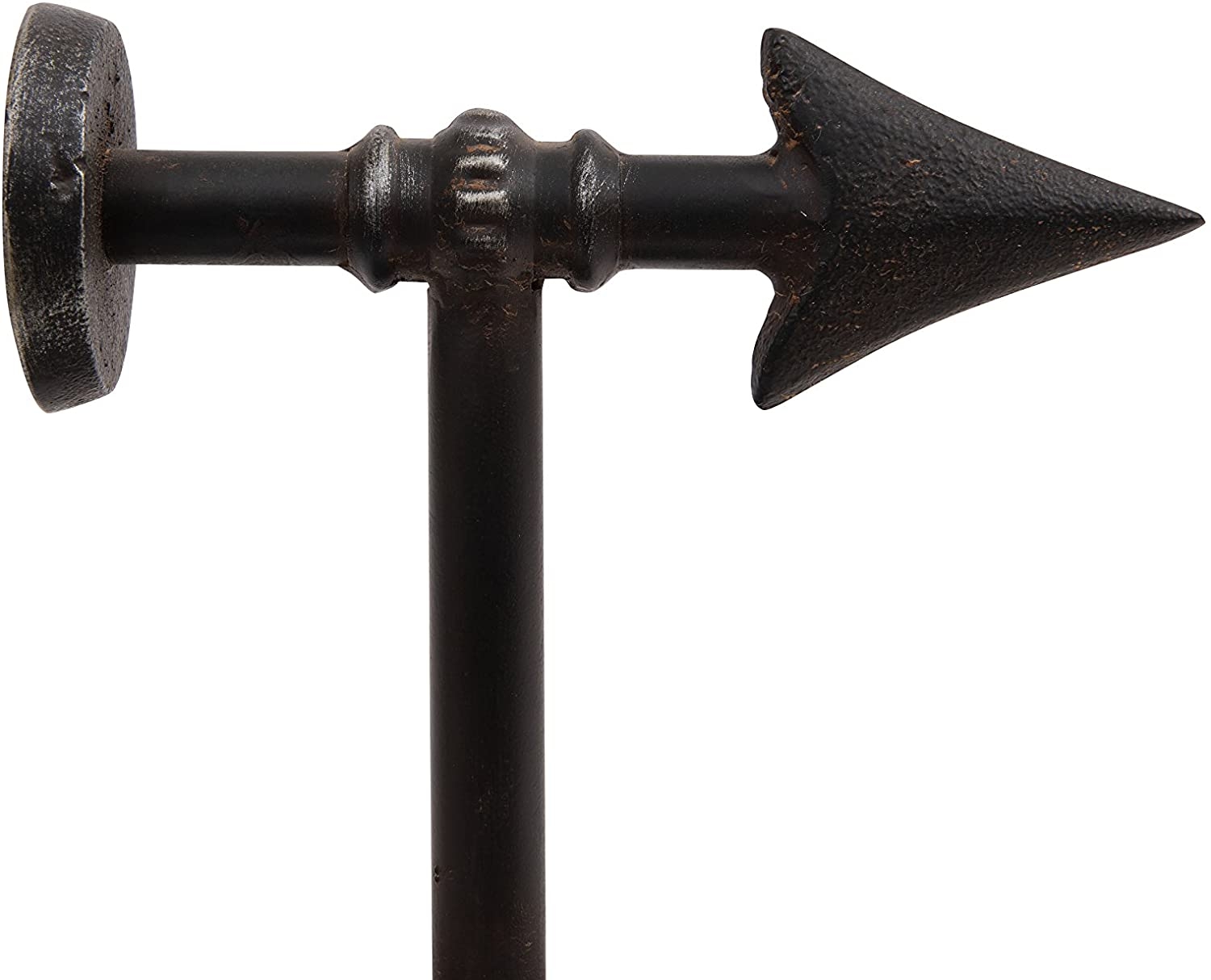Bronze Arrow Shaped Cast Iron Bookends (Set of 2 Pieces) - Image 5