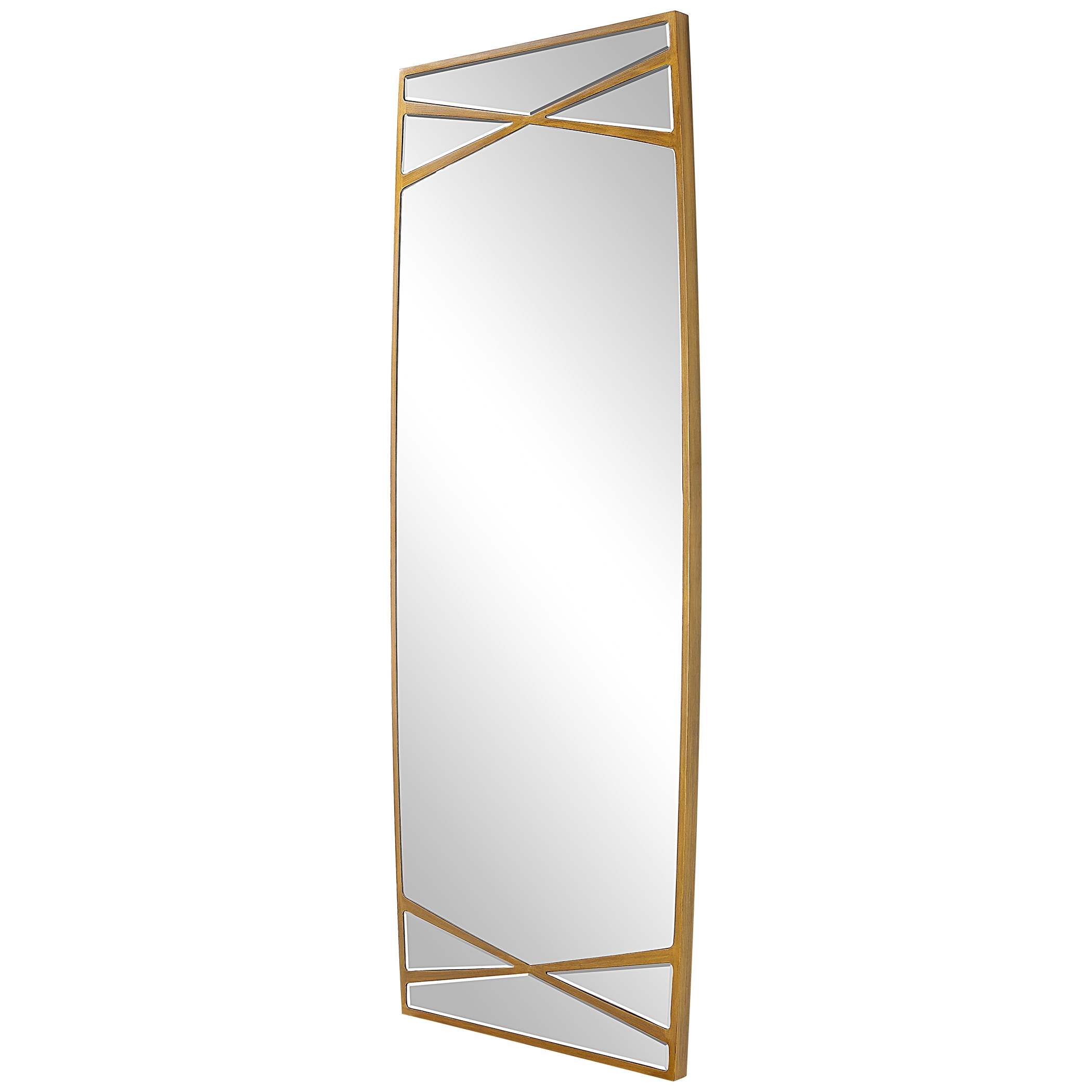 Gentry Oversized Gold Mirror - Image 4