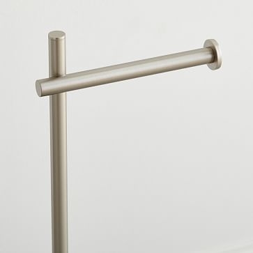 Modern Overhang Freestanding Toilet Paper Holder Antique Brass - Image 3