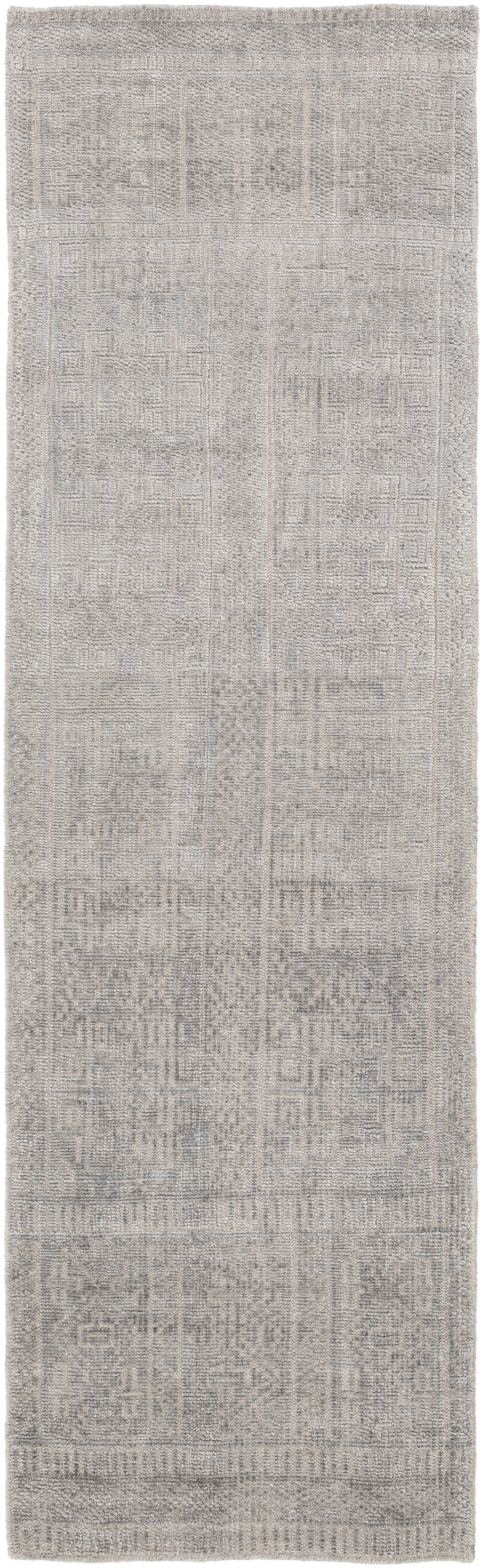 Livorno Gray Indoor 2'6" x 8' Handmade Rug - Image 0