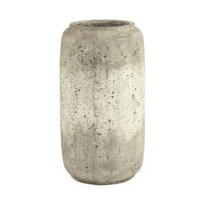 Jakeman Gray Wash 23.5" Terracotta Table Vase - Image 0