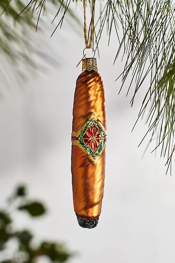 Cigar Glass Ornament - Image 0