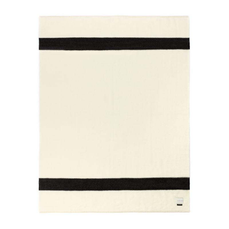 Blacksaw Mason 50"x70" Alpaca Ivory Throw Blanket - Image 1