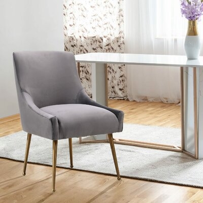 Darden Velvet Upholstered Side Chair - Image 0