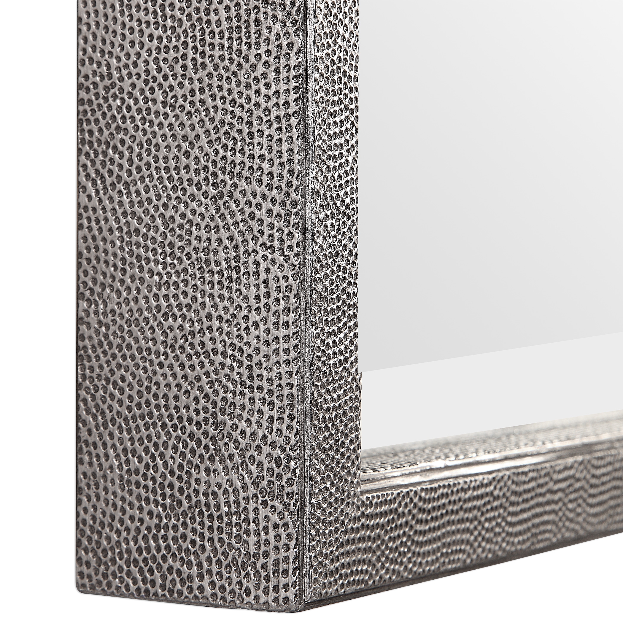 Gabelle Metallic Silver Mirror - Image 4