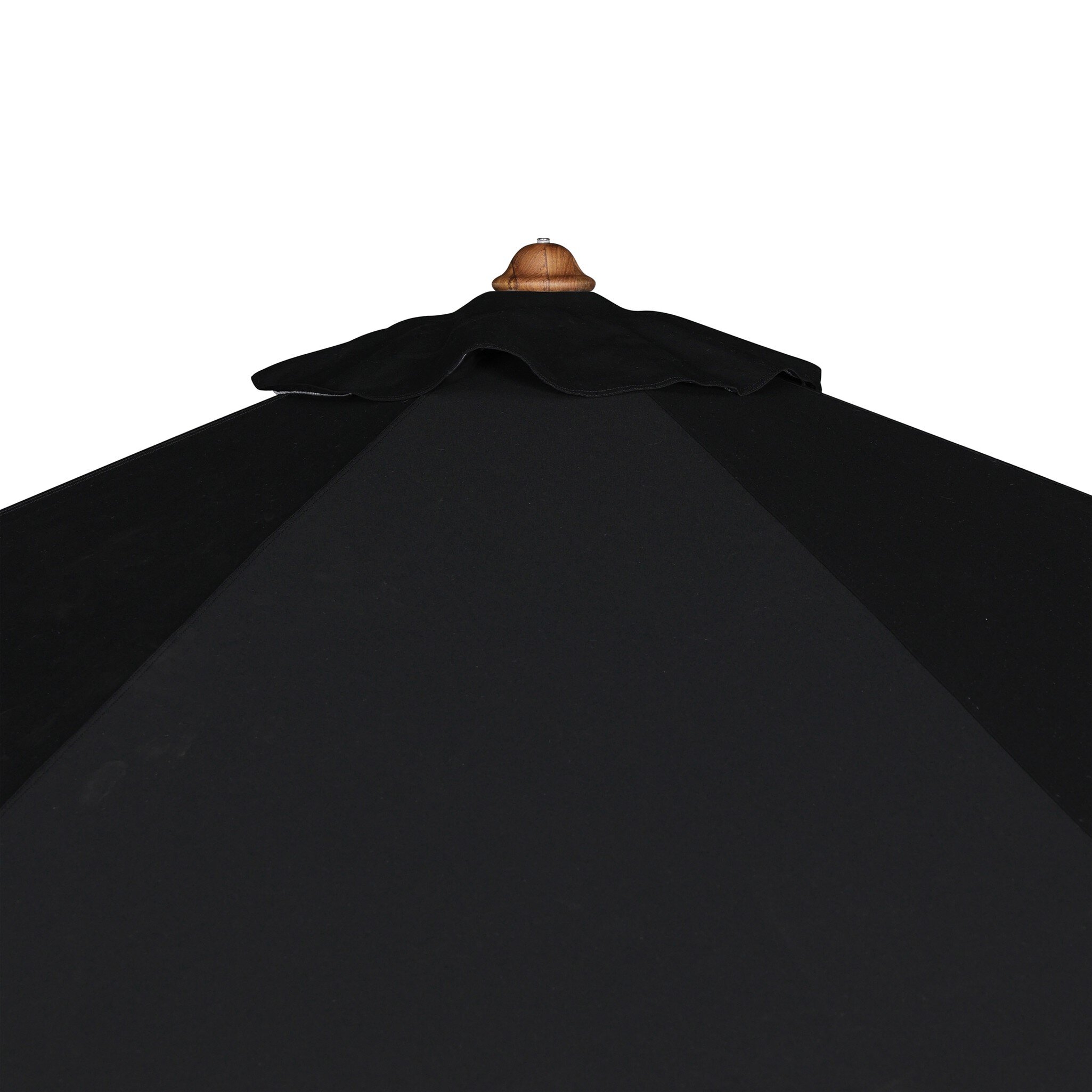 Baska Outdoor Round Umbrella - Arashi Black - Image 11