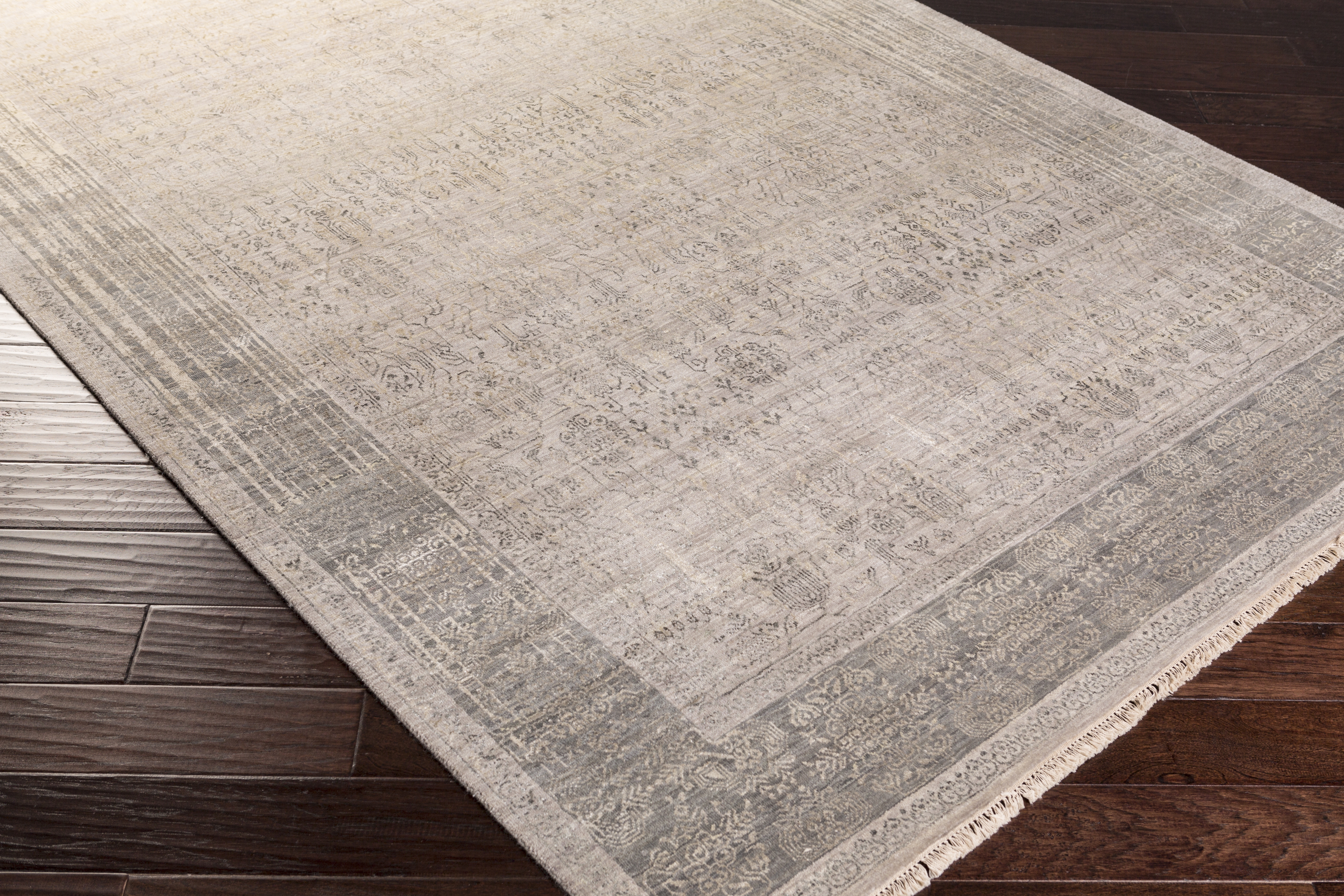 Masha Beige Indoor 2' x 3' Handmade Rug - Image 2