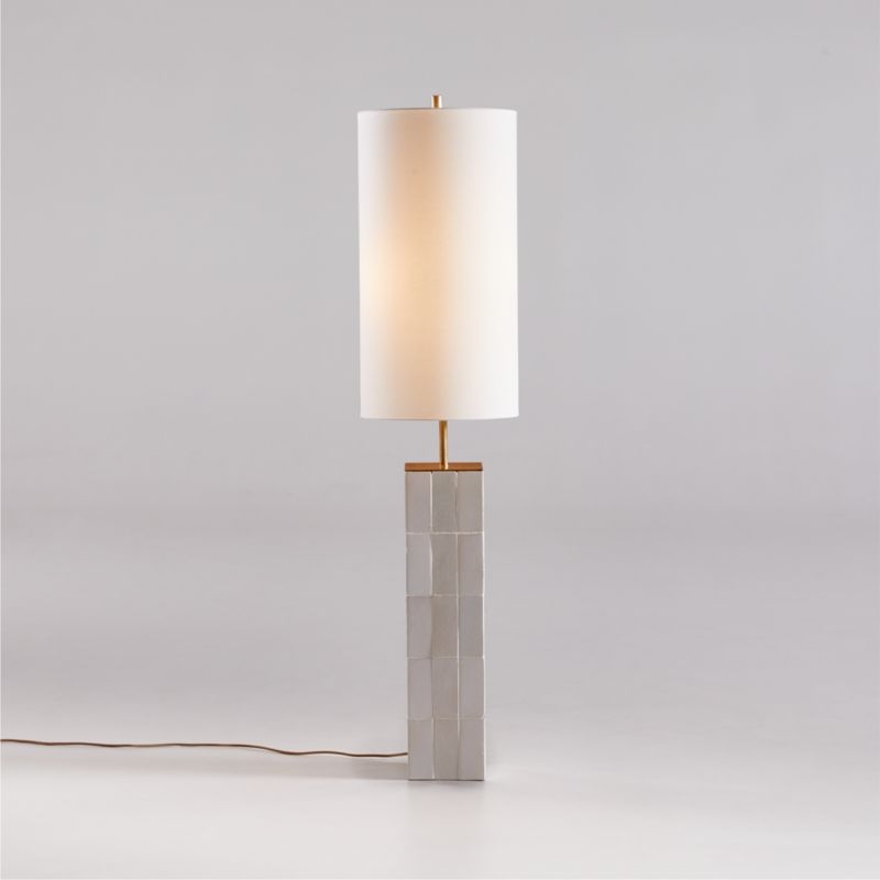 Vista Tile Ceramic Floor Lamp - Image 1