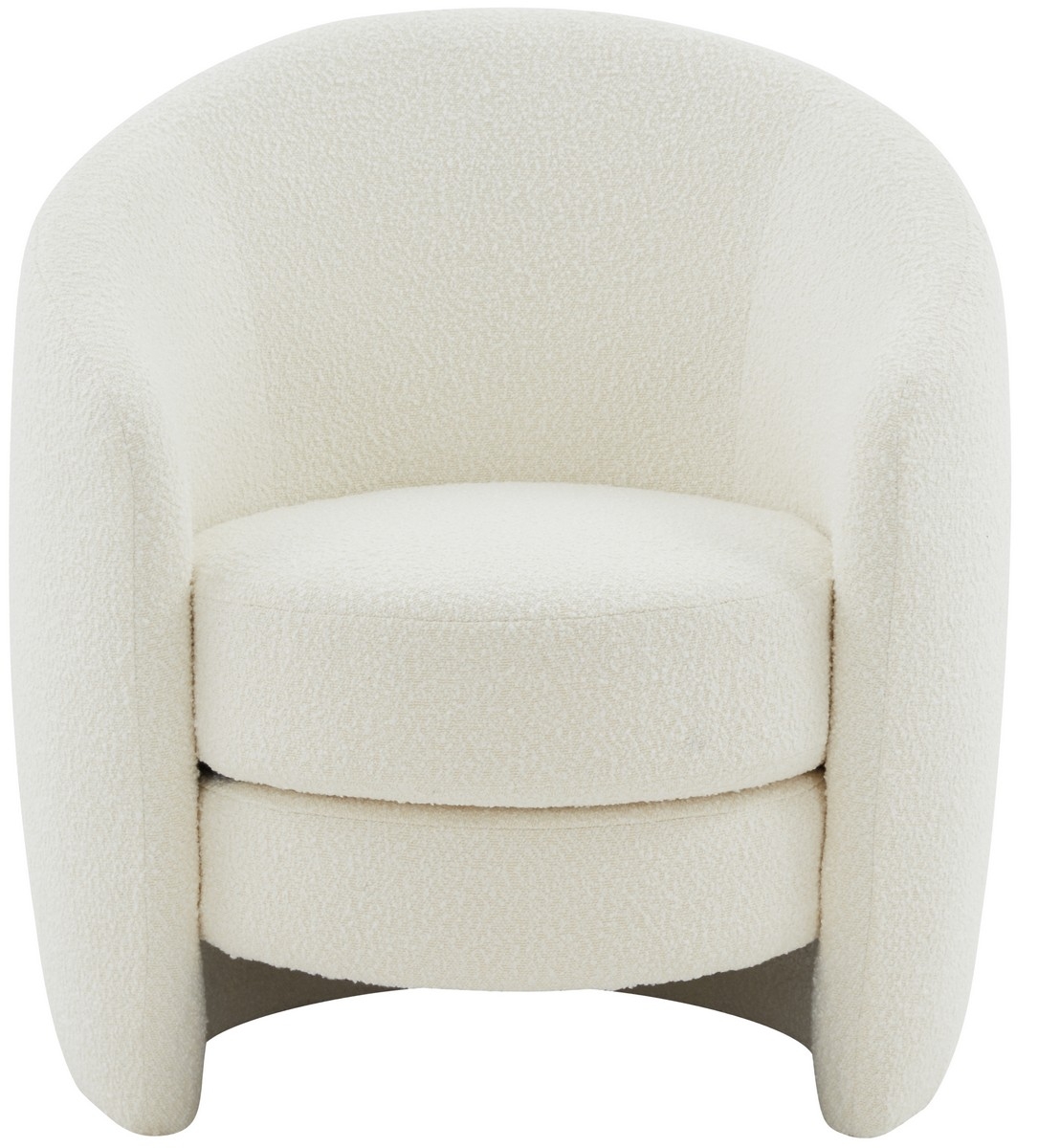 Danianna Boucle Accent Chair - Ivory - Image 0