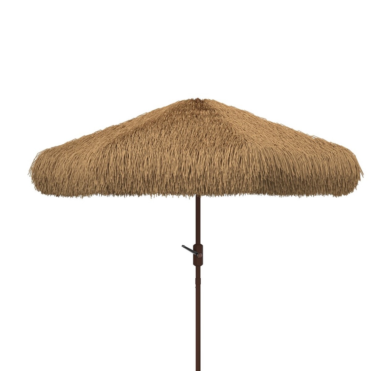 Nemery 11Ft Tiki Umbrella - Brown - Safavieh - Image 0