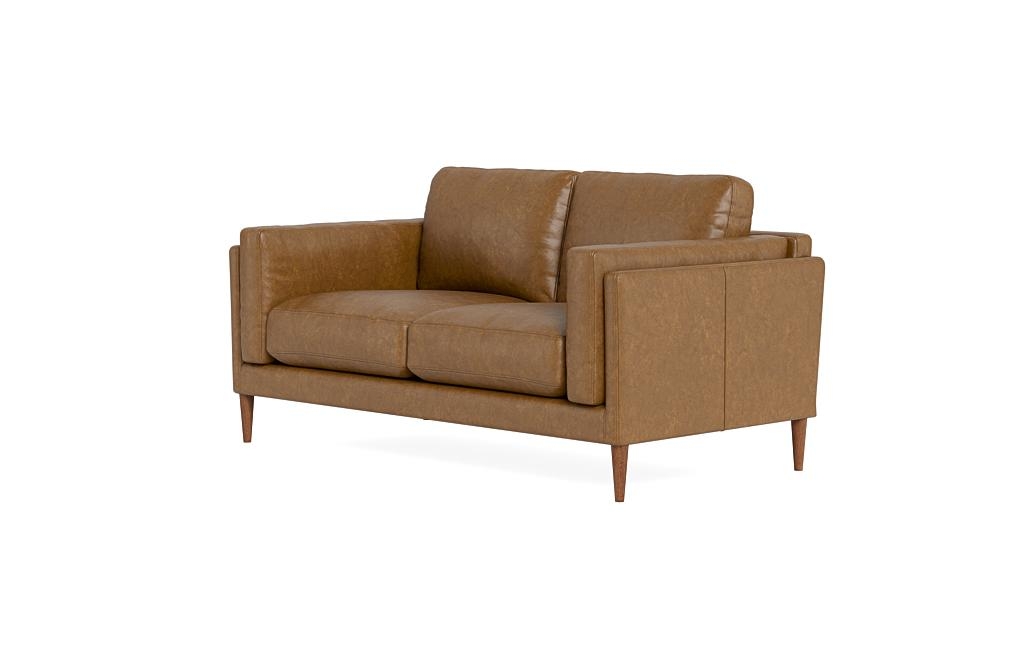 Gaby Leather Loveseat - Image 2