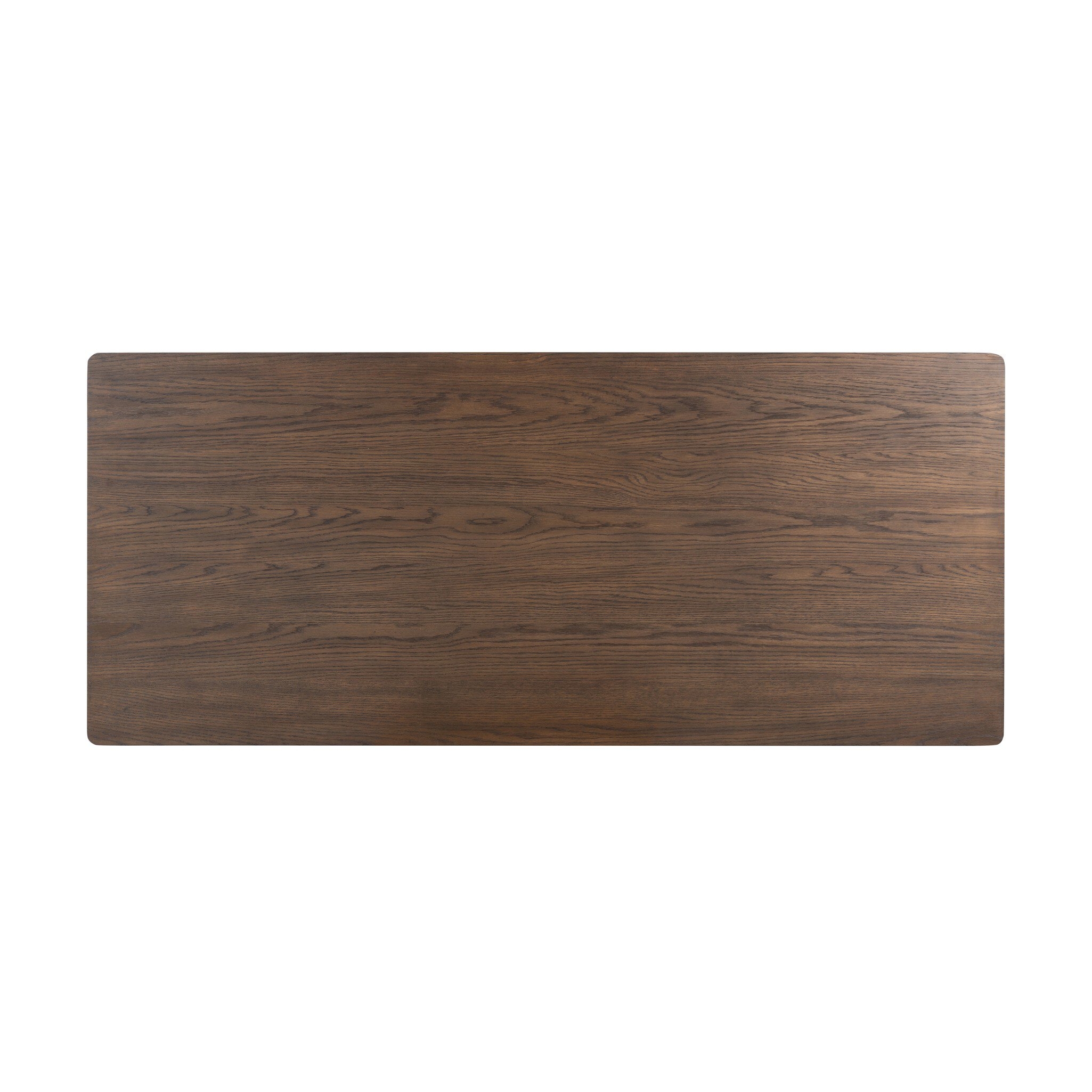 Markia Executive Desk - Aged Oak Veneer - Image 14