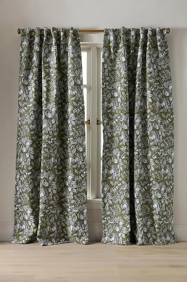 Jacquard Bird Curtain - Image 0