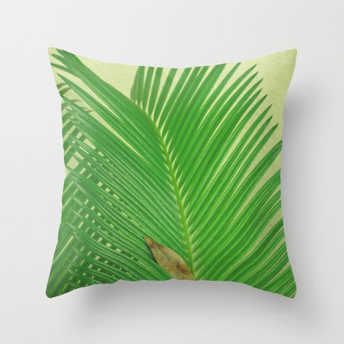 Tropical Throw Pillow by Olivia Joy St Claire X  Modern Photograp - Cover (20" x 20") With Pillow Insert - Indoor Pillow - Image 0