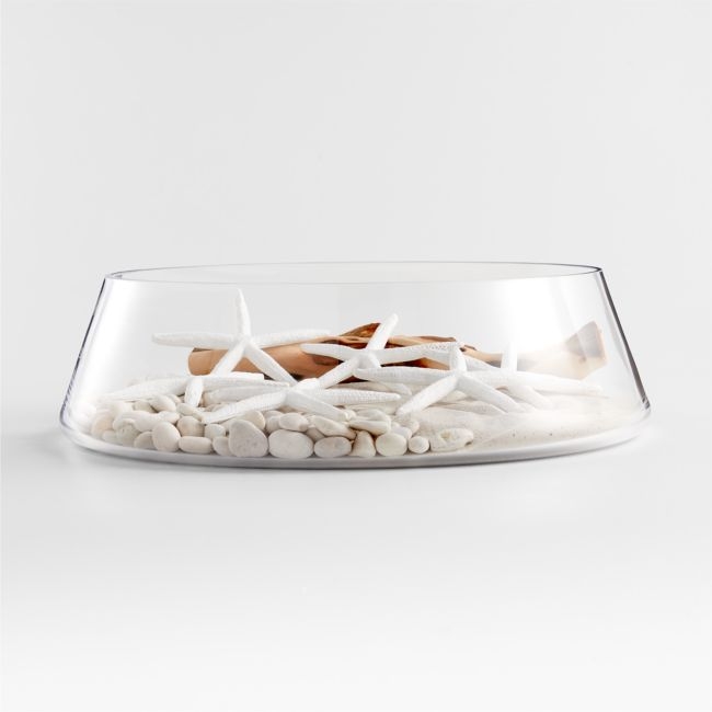 Alder Low Glass Bowl - Image 0