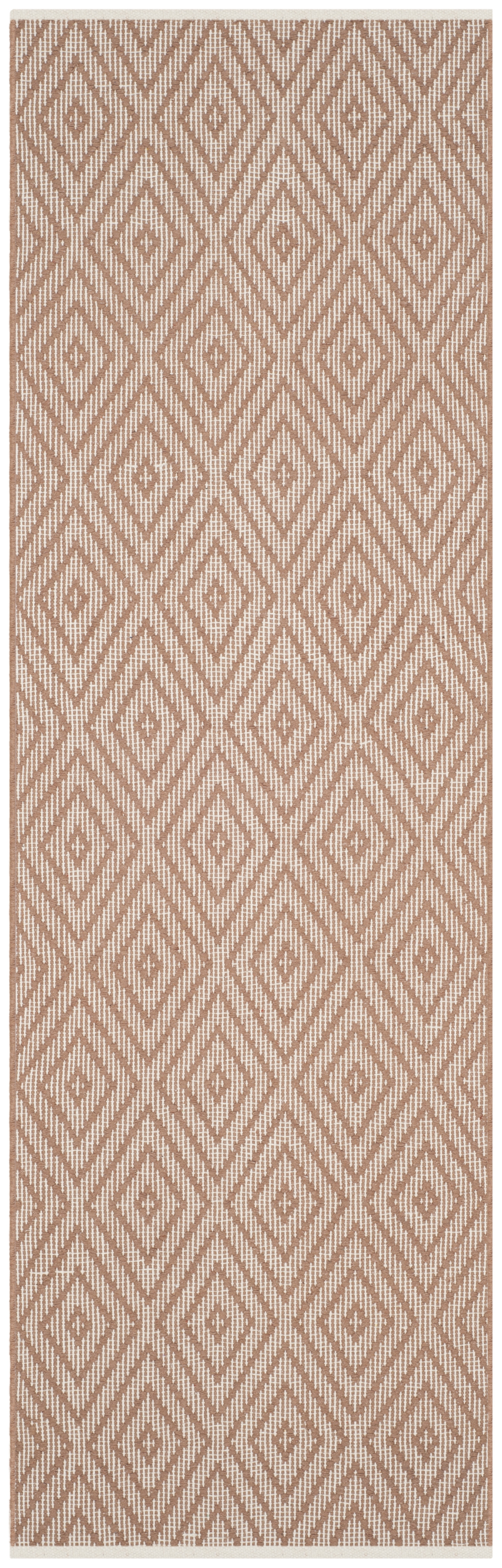 Arlo Home Hand Woven Area Rug, MTK811E, Beige/Ivory,  2' 3" X 7' - Image 0