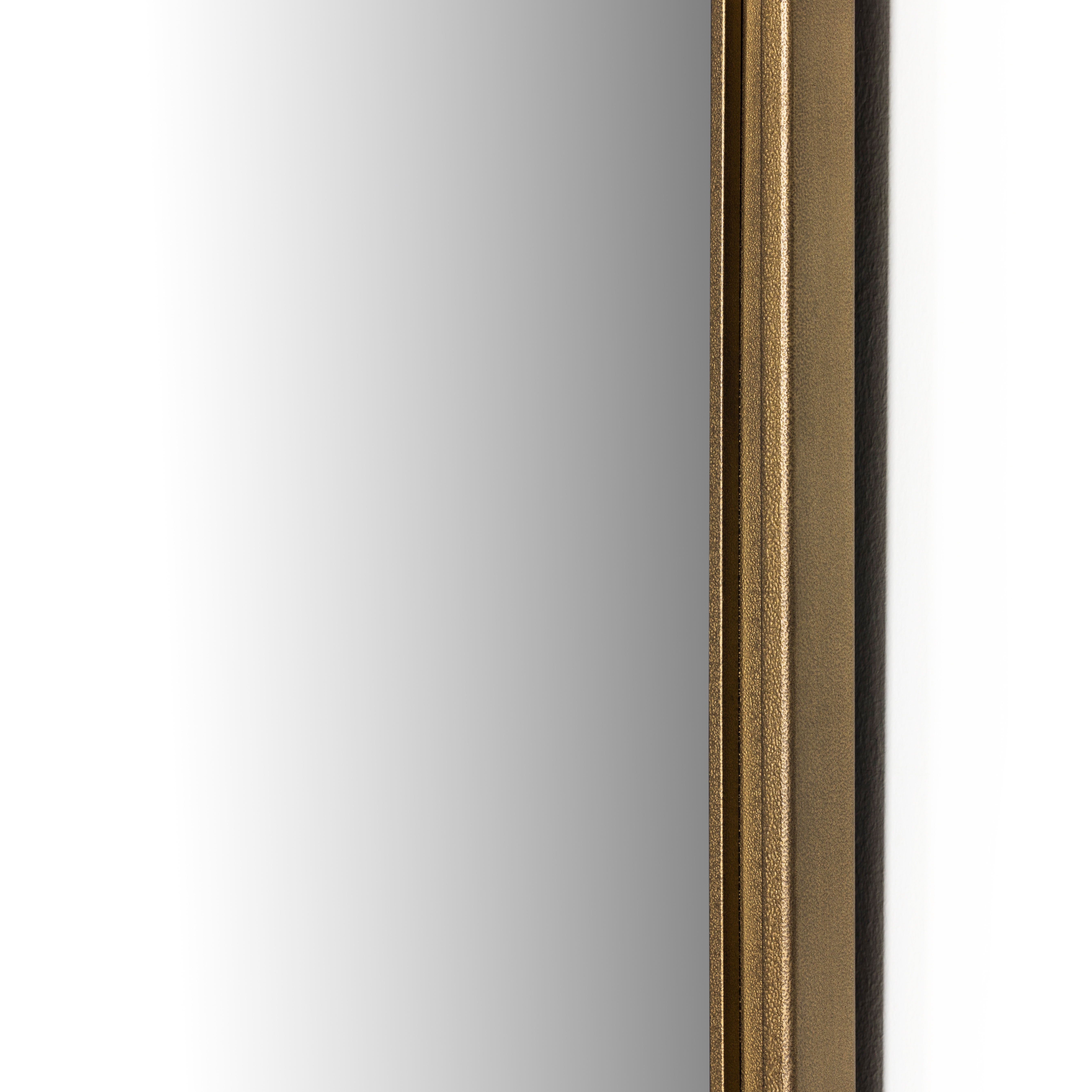 Effie Mirror - Raw Antique Brass Iron - Image 4