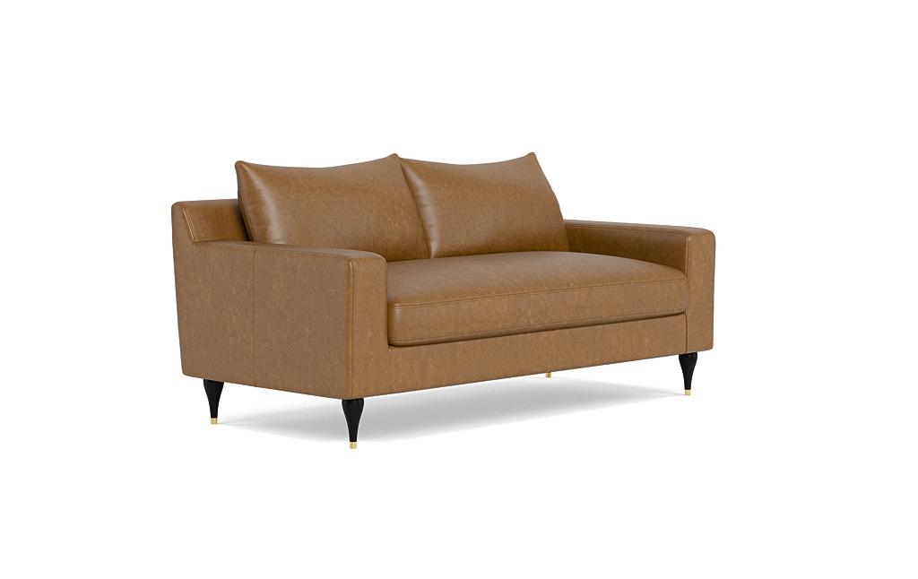 Sloan Leather Loveseat - Image 1