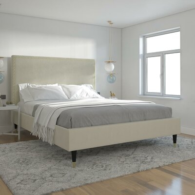 Audrey Upholstered Platform Bed - Image 0