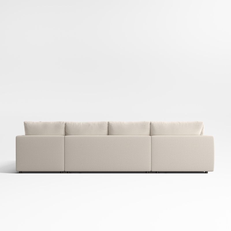 Gather Deep 4-Piece L-Shaped Sectional Sofa - Image 3