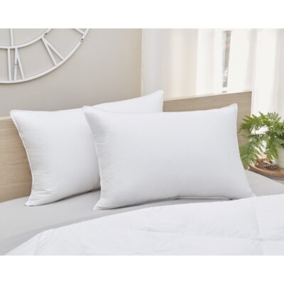 Premium Lux  Down Queen Size Medium Pillow - Image 0