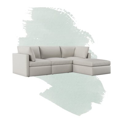 Bronte Reversible Modular Sectional with Ottoman - Image 0
