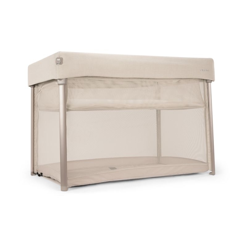 Nuna ® PAAL ™ Biscotti Brown Playard and Bassinet - Image 1