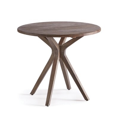 Mercier 36" Mango Solid Wood Pedestal Dining Table - Image 0