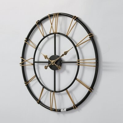 Oversized Agda 31" Wall Clock - Image 0