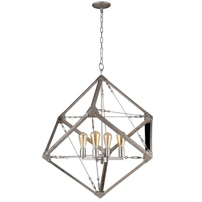 Diesel 4 - Light Candle Style Geometric Chandelier - Image 0