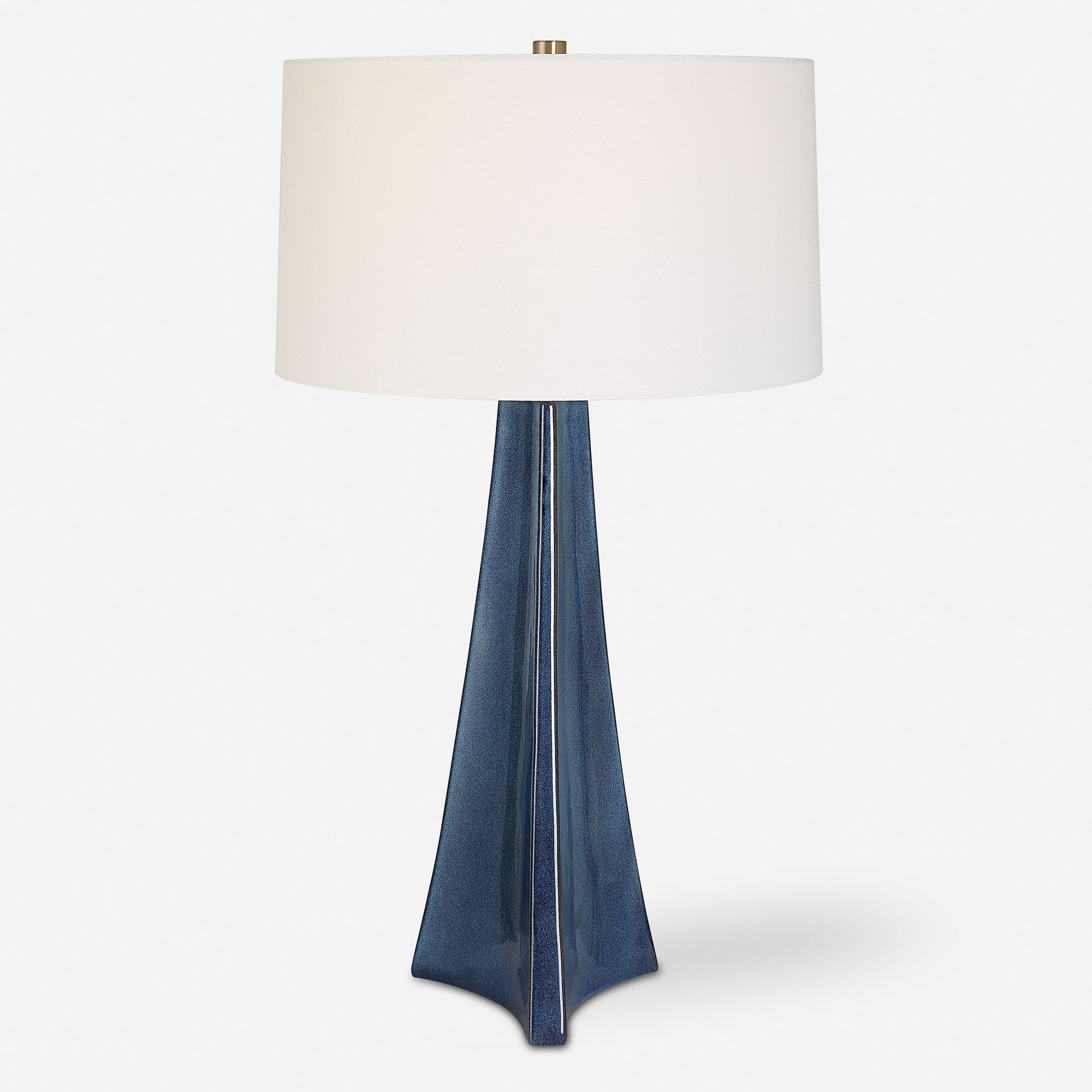 Teramo Scalloped Ceramic Table Lamp - Image 0