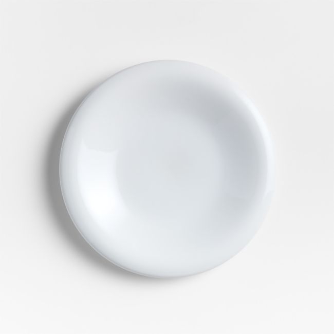 Caesna White Stoneware Salad Plate - Image 0