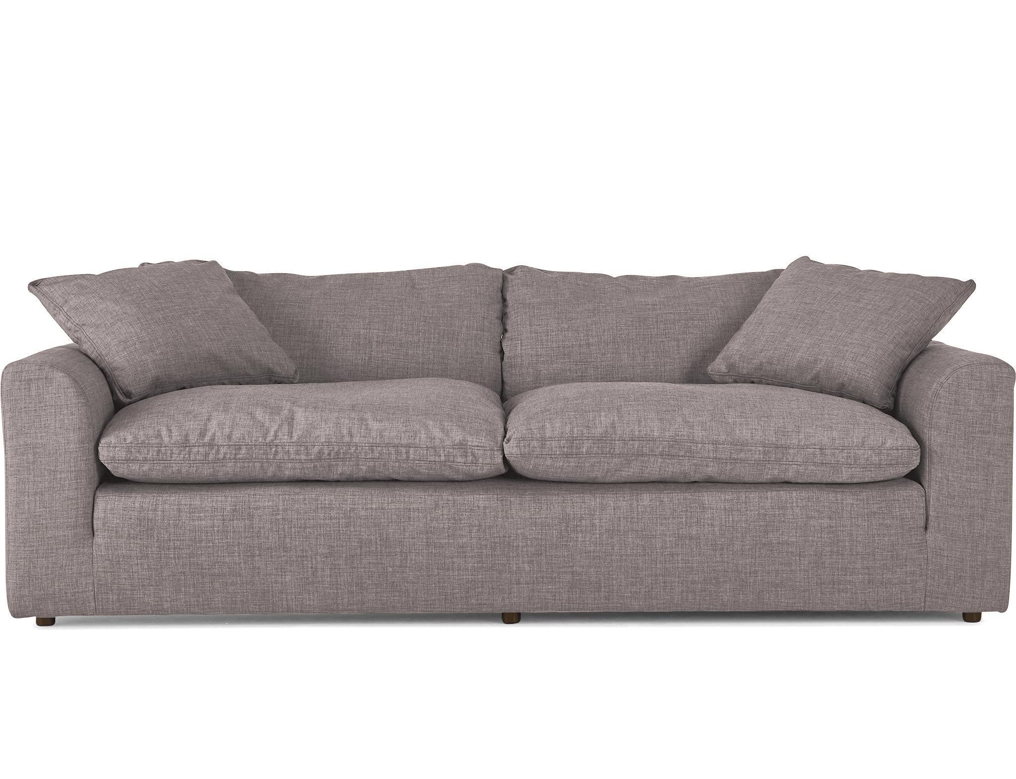 Purple Bryant Mid Century Modern Sofa - Sunbrella Premier Wisteria - Image 0