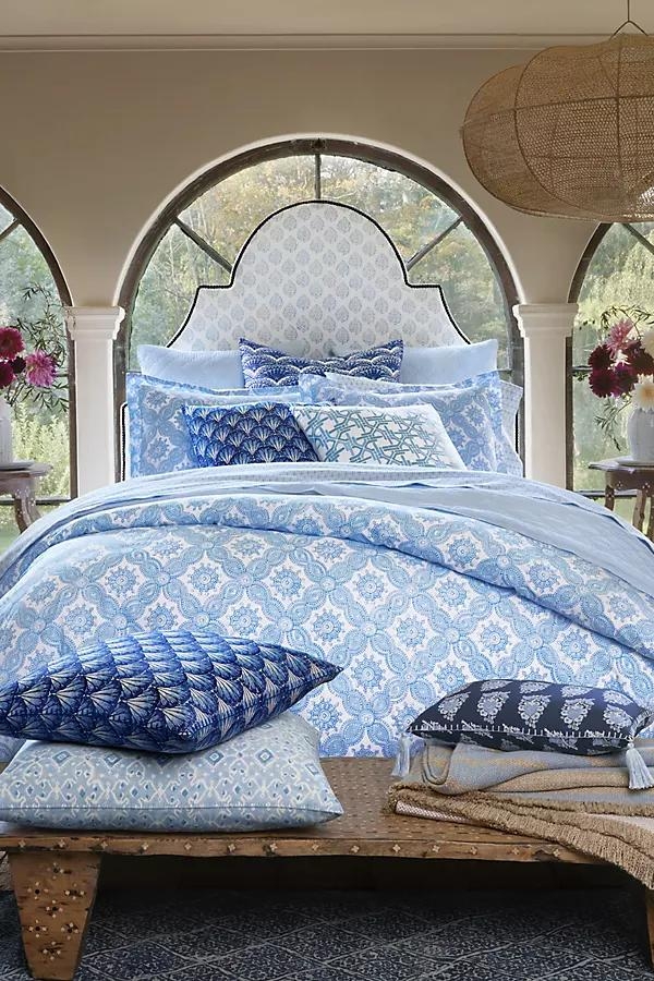 John Robshaw Akash Azure Duvet - Image 0