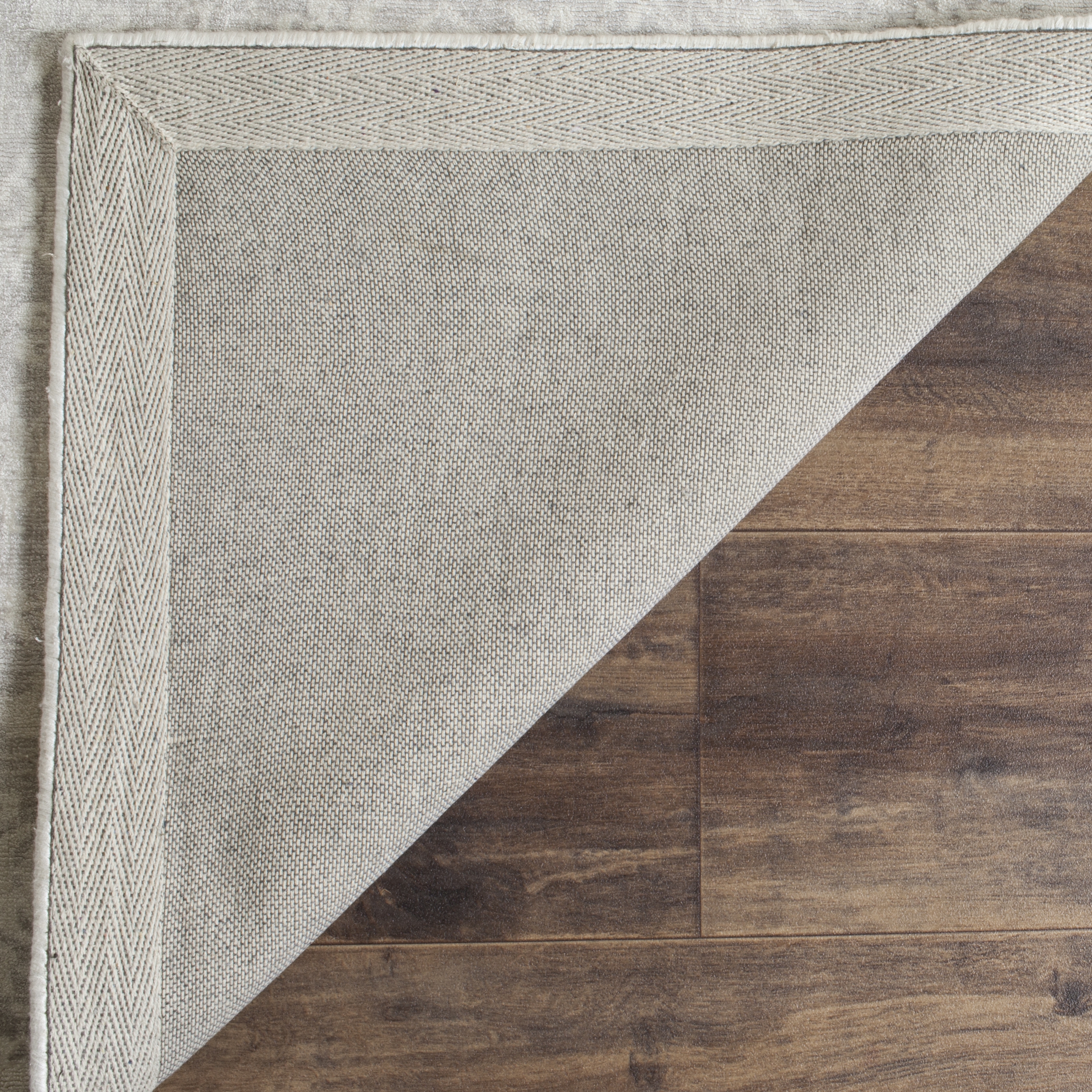 Arlo Home Hand Loomed Area Rug, MIR755A, Ivory/Silver,  8' X 10' - Image 2