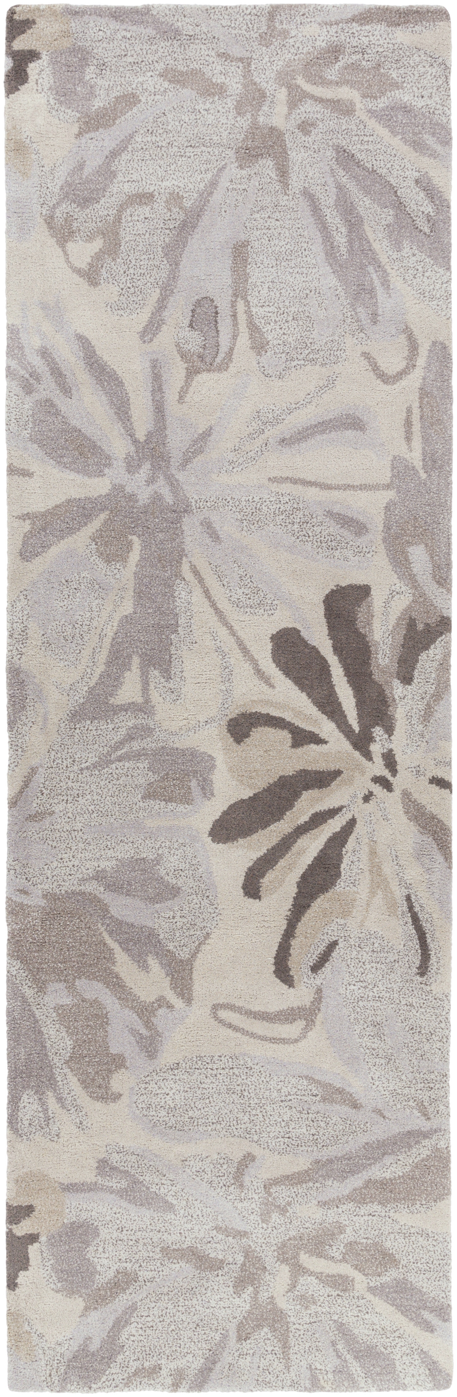 Athena Beige Indoor 2'6" x 8' Handmade Rug - Image 0