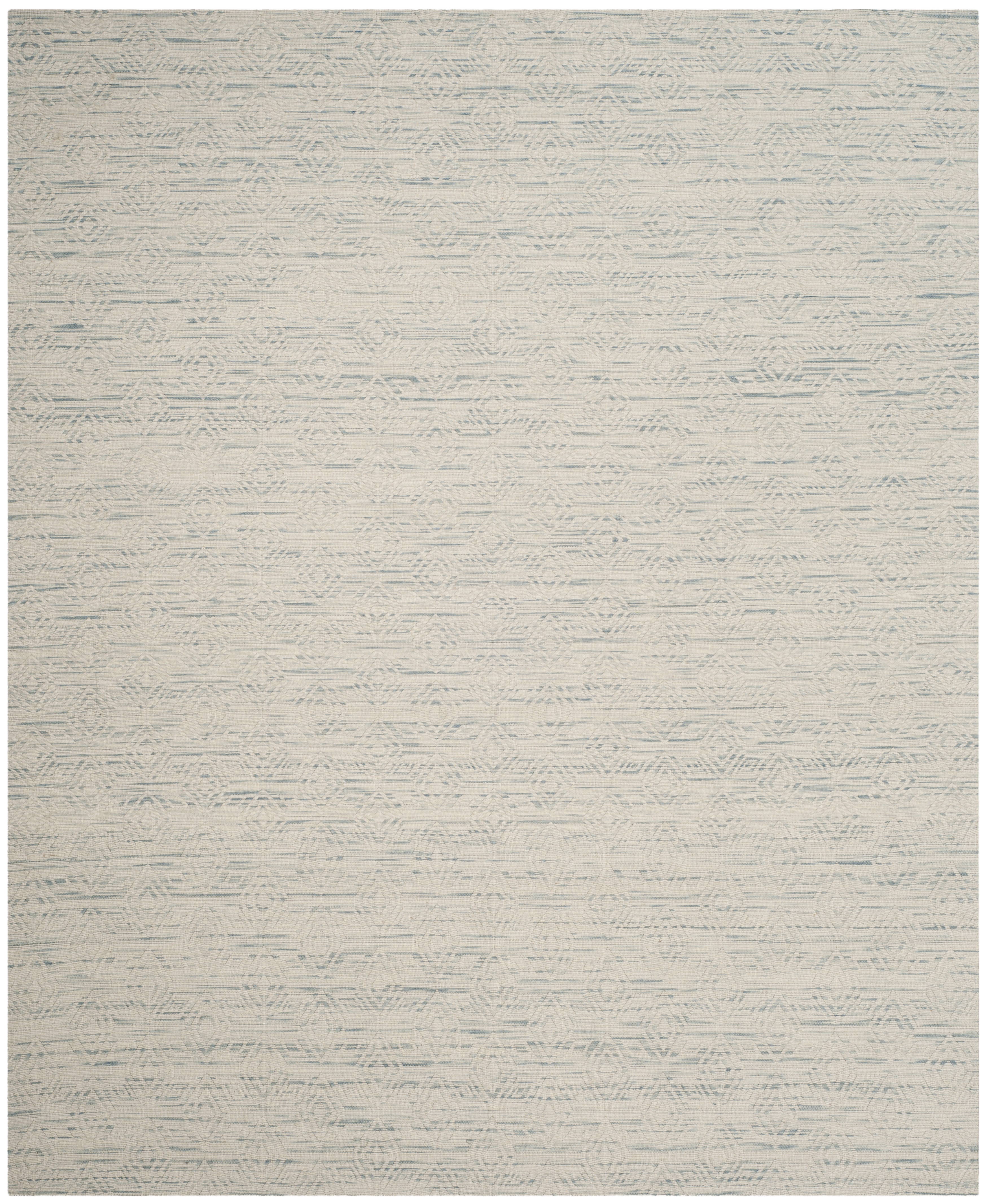 Arlo Home Hand Loomed Area Rug, MRB353B, Light Blue/Ivory,  8' X 10' - Image 0