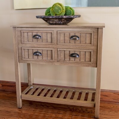 Rosas 4 Drawer Console Table - Image 0