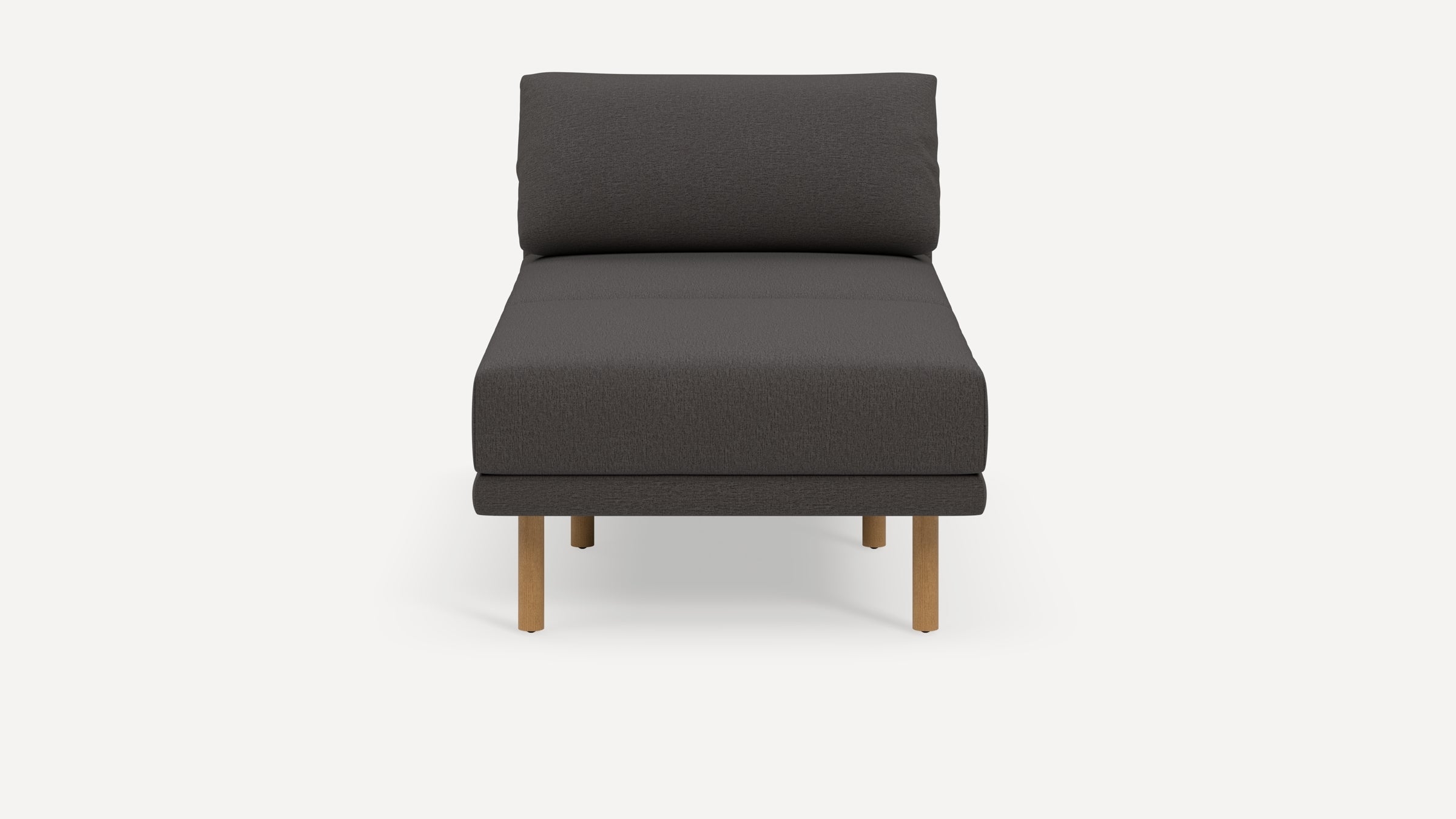 Range 2-Piece Lounger - Georgia Clay - Performance Chenille / Oak - Wood - Image 6