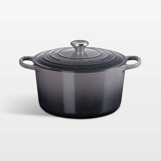 Le Creuset ® Signature 6.5-Qt. Oyster Enameled Cast Iron Deep Round Oven - Image 0