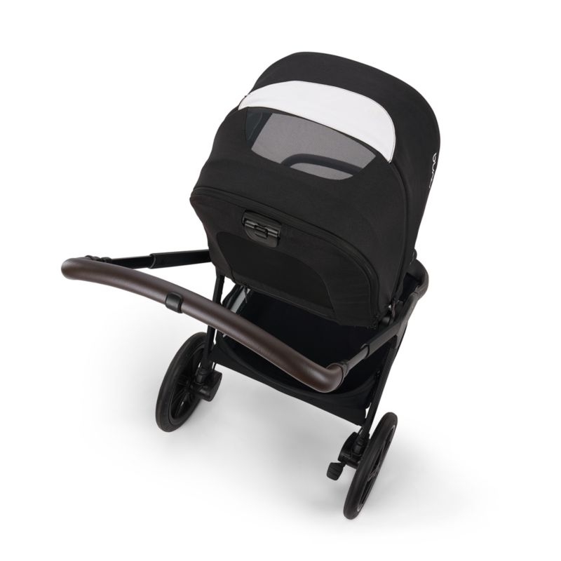 Nuna PIPA Urbn Caviar Black Baseless Baby Car Seat + TRIV lx Stroller Travel System - Image 9
