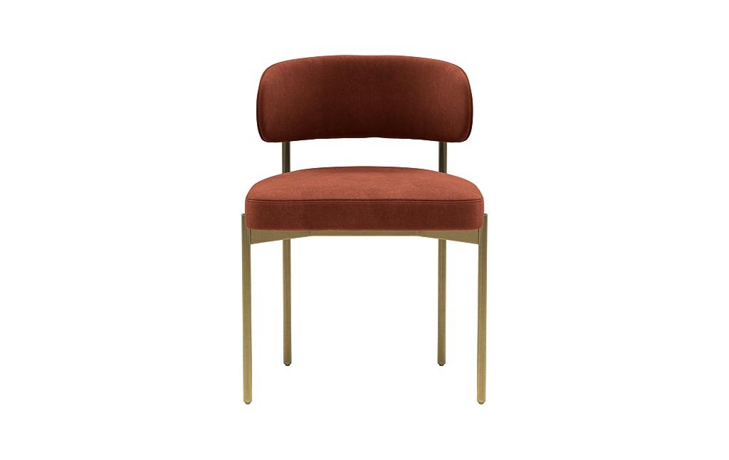 Hollis Metal Framed Upholstered Chair - Image 0