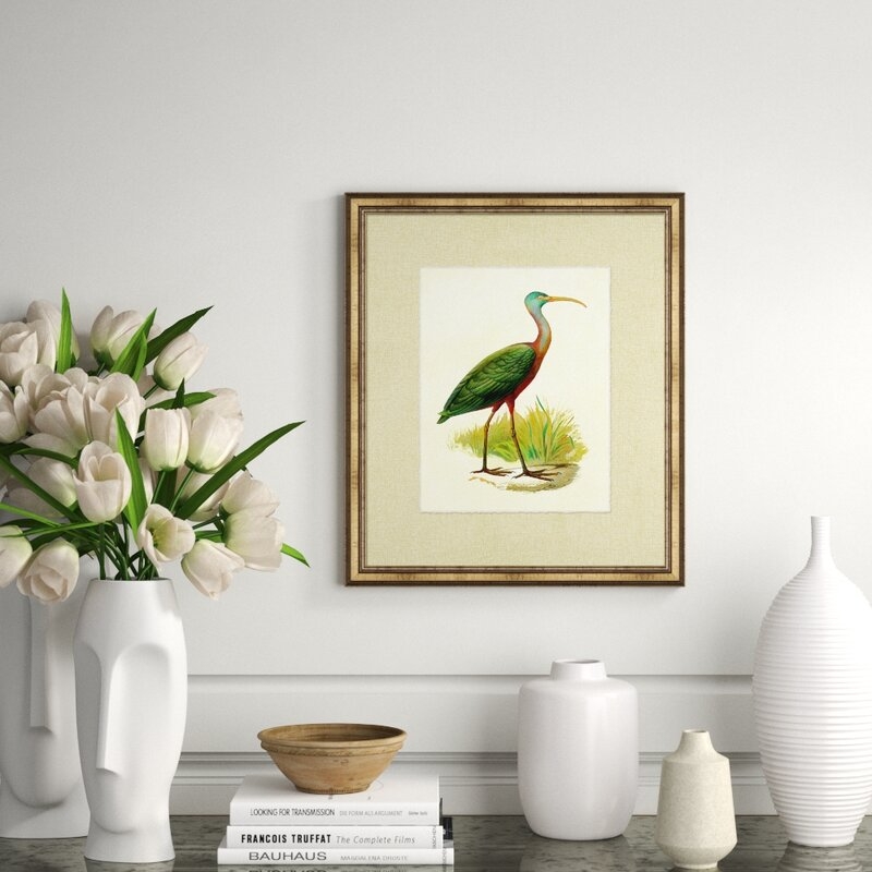 Providence Art 'Watercolor Birds I' Framed Graphic Art Print - Image 0