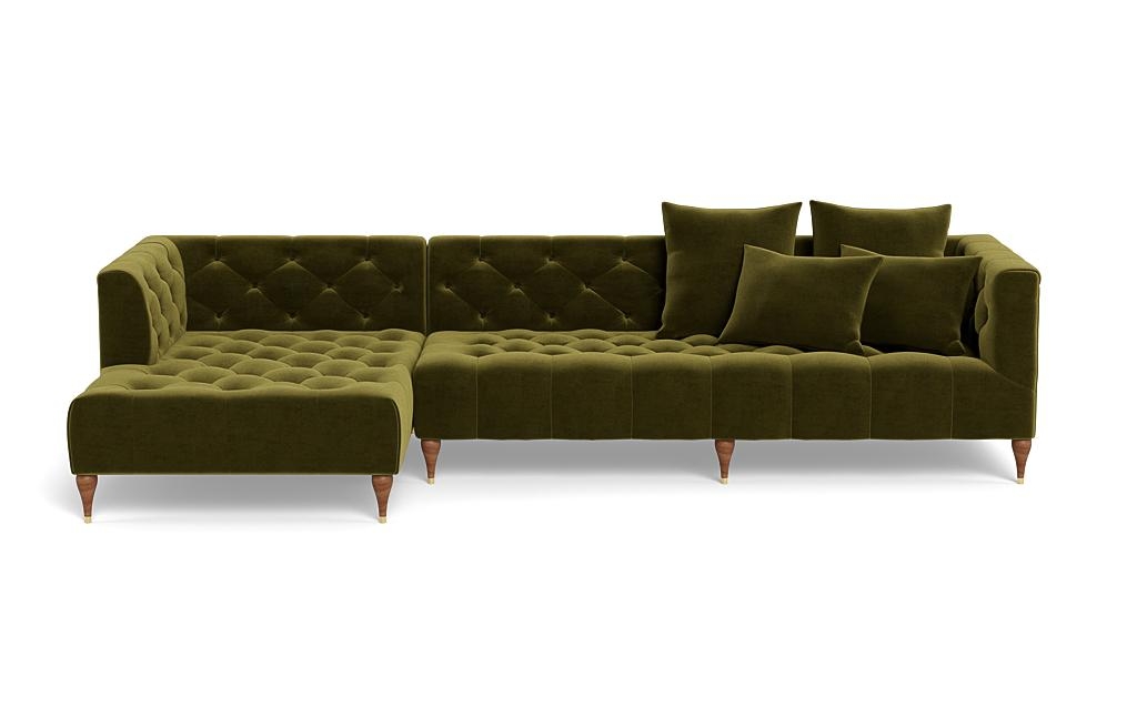 Ms. Chesterfield Sectional Sofa with Left Chaise by Apartment Therapy - Image 0