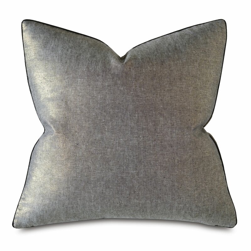 Eastern Accents Leonis Linen Decorative by Thom Filicia Pillow Cover & Insert - Image 0